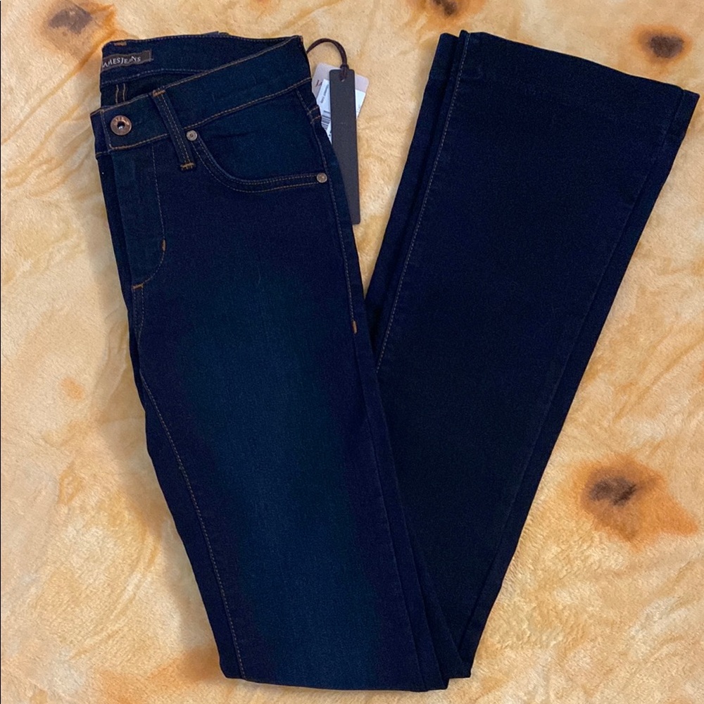 James Jeans Women's Dark Blue Trumpet Flare Jeans Size 25